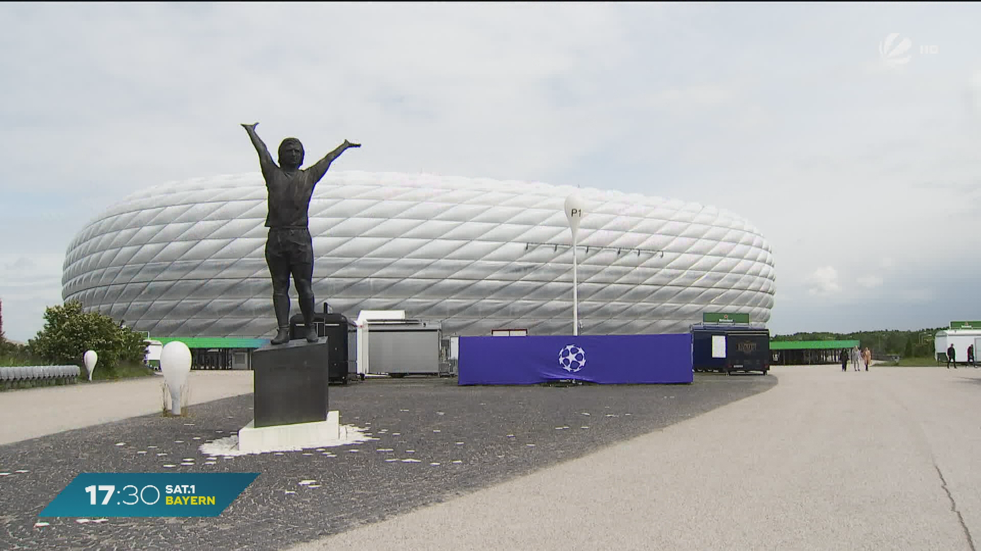 Video: Champions-League-Finale in München: Stimmung am Tag davor