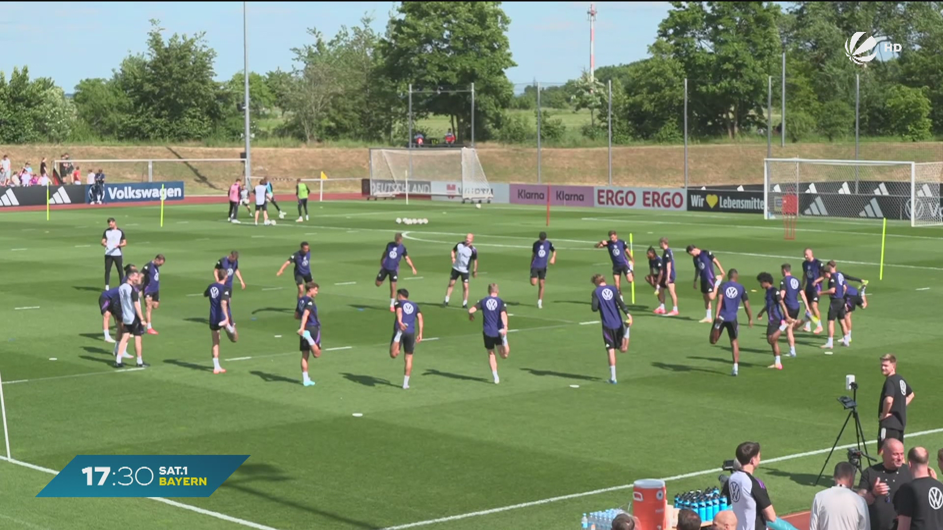 Video: DFB-Team heiß auf Titel: National-Elf vor Nations-League