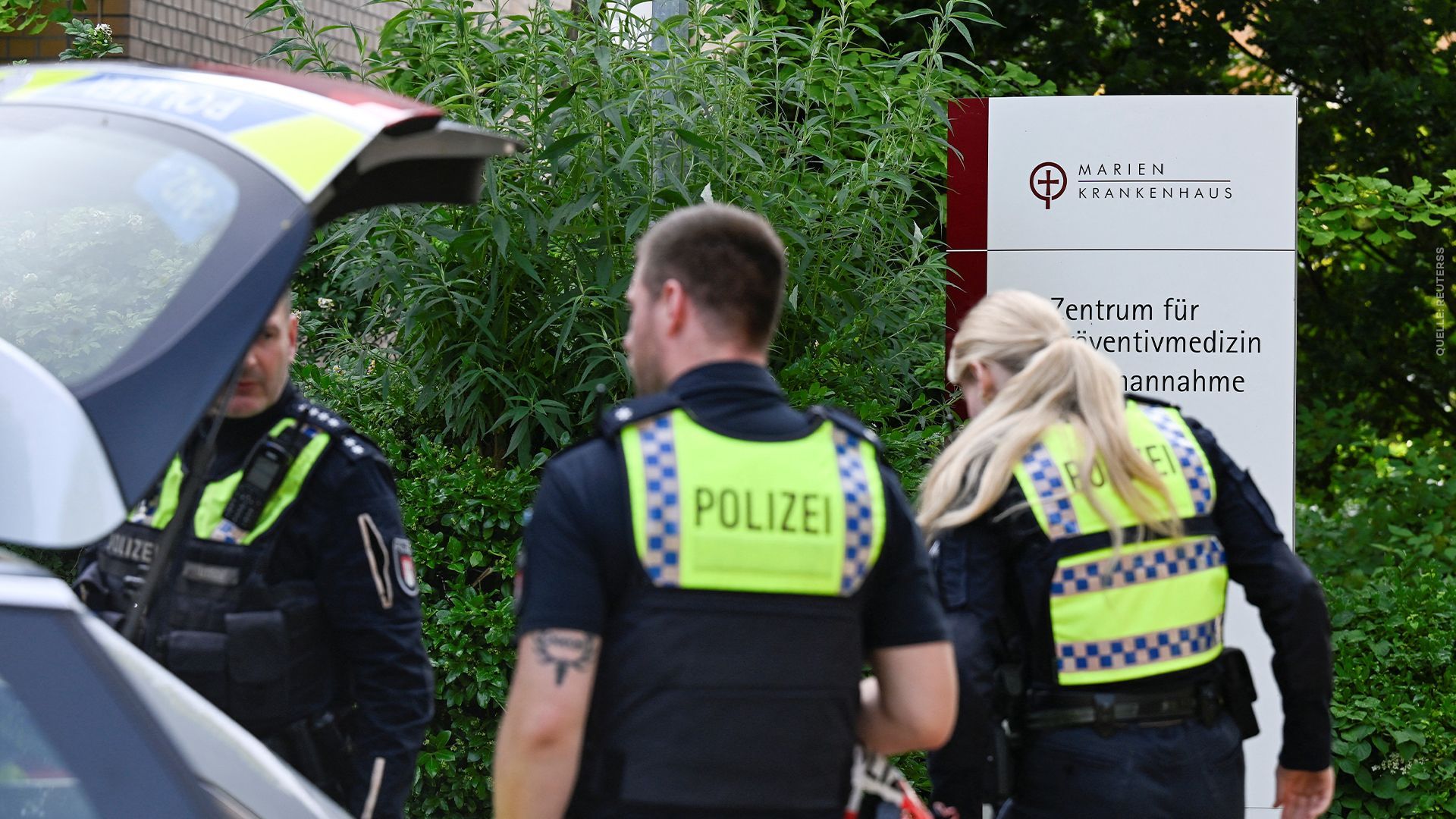 Video: Klinik-Brand Hamburg: Patient verdächtigt