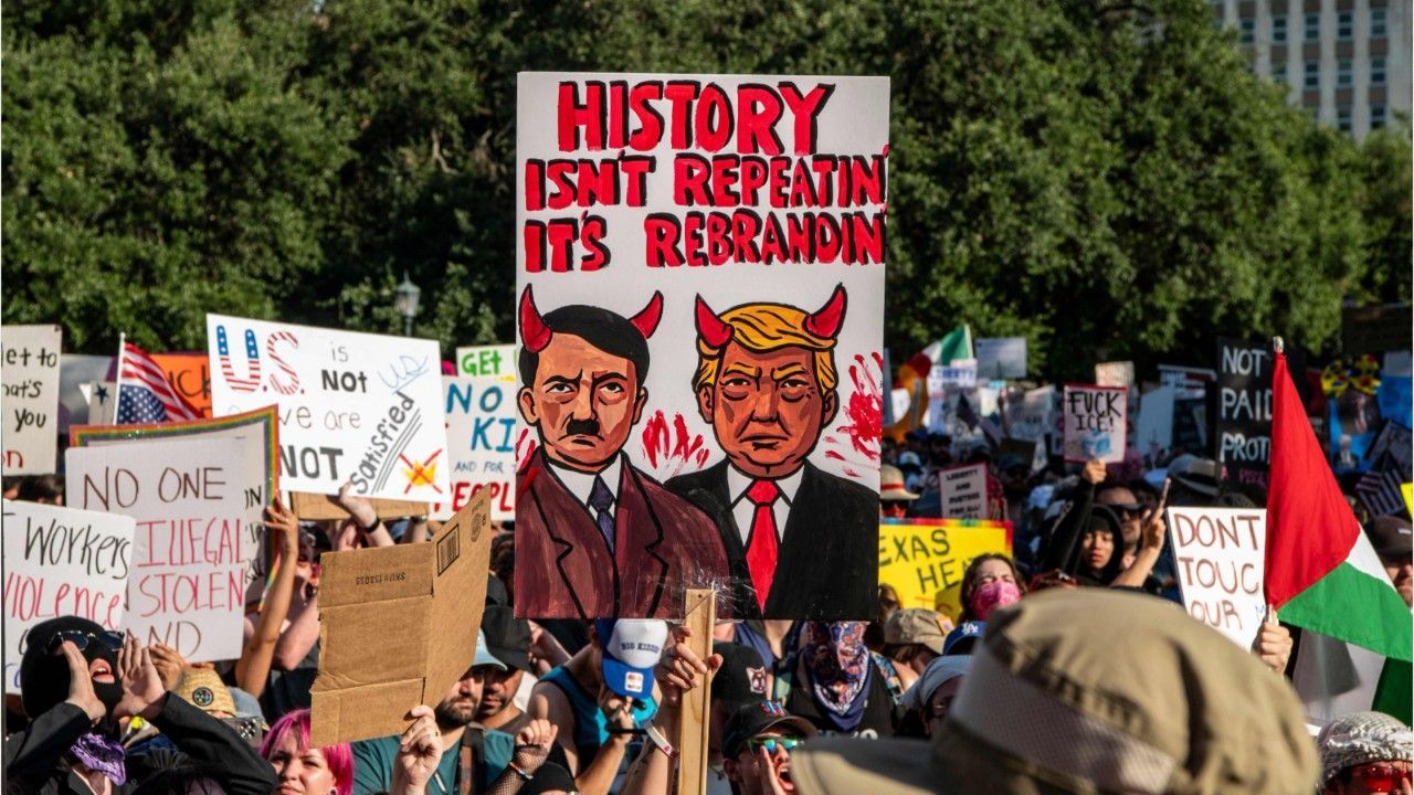 Auch Promis protestieren gegen Trump