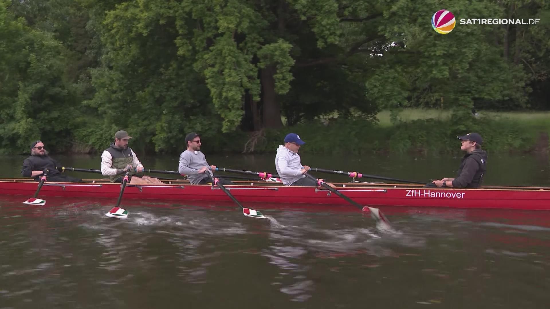 “Rowing against Cancer”: Training for Regatta in Hanover