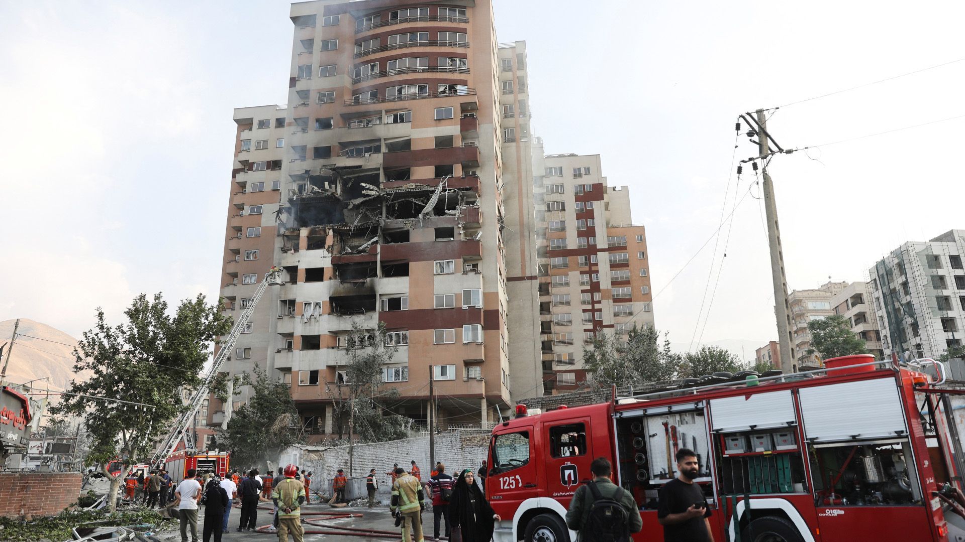 Iran's capital after Israel's major attack