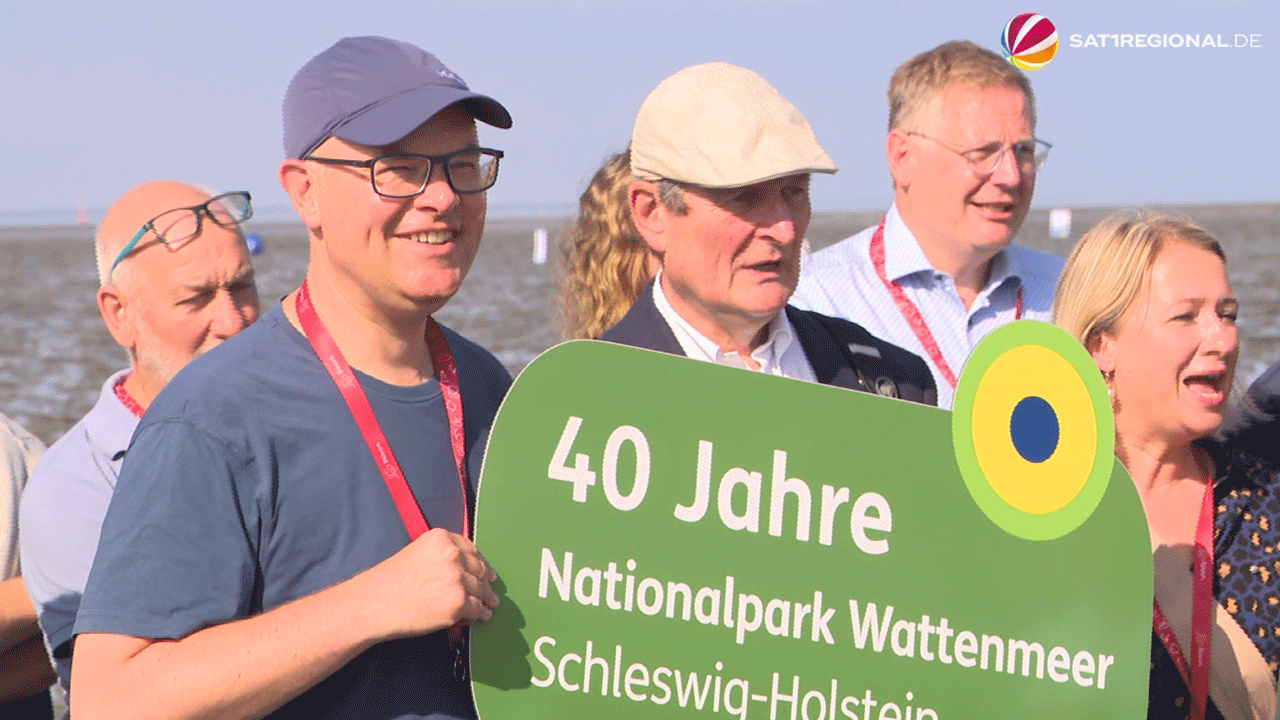 Video: Wette zum 40. Geburtstag des Nationalparks Wattenmeer in Büsum