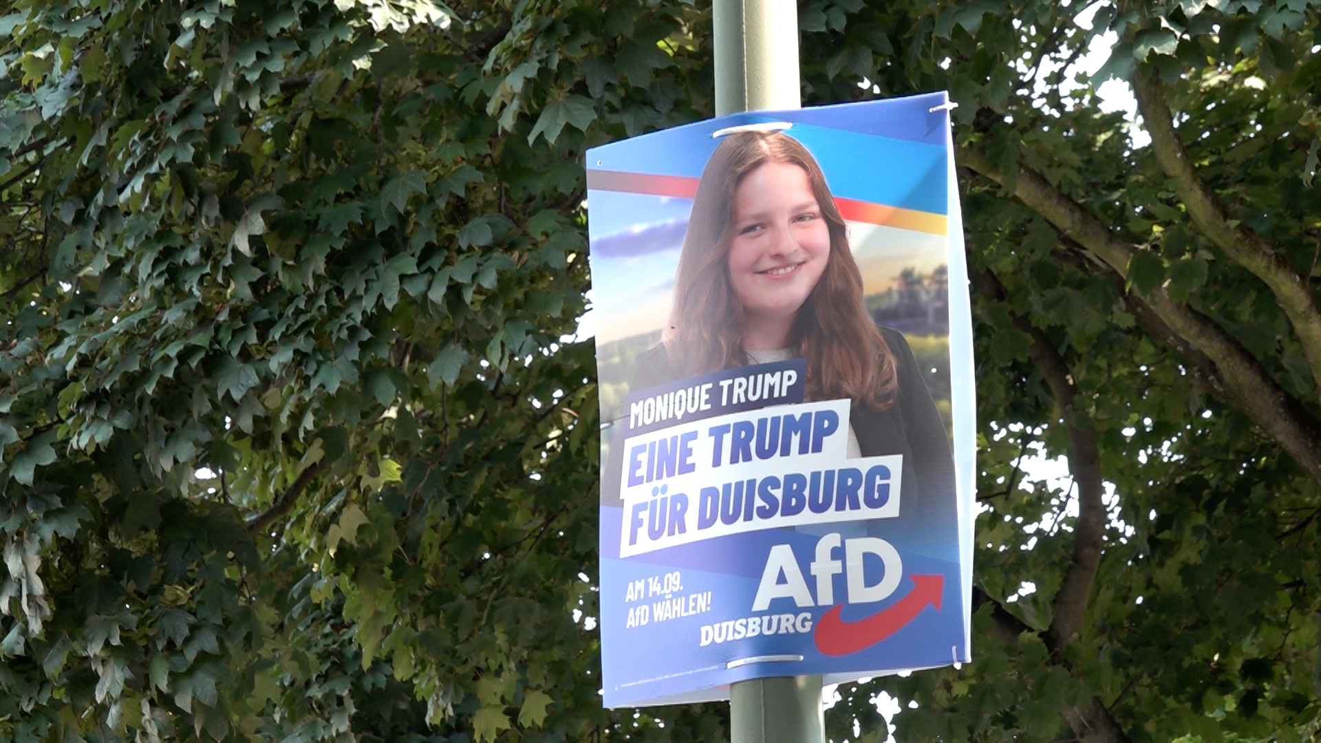 Video: Von Amerika nach Duisburg: Eine Trump mit politischen Ambitionen