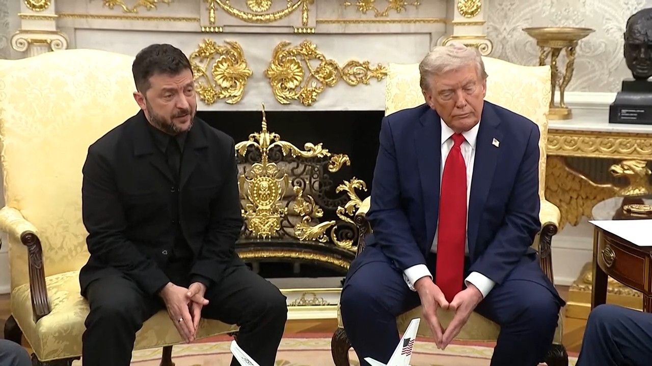 Video: LIVE: Trump empfängt Selenskyj im Weißen Haus