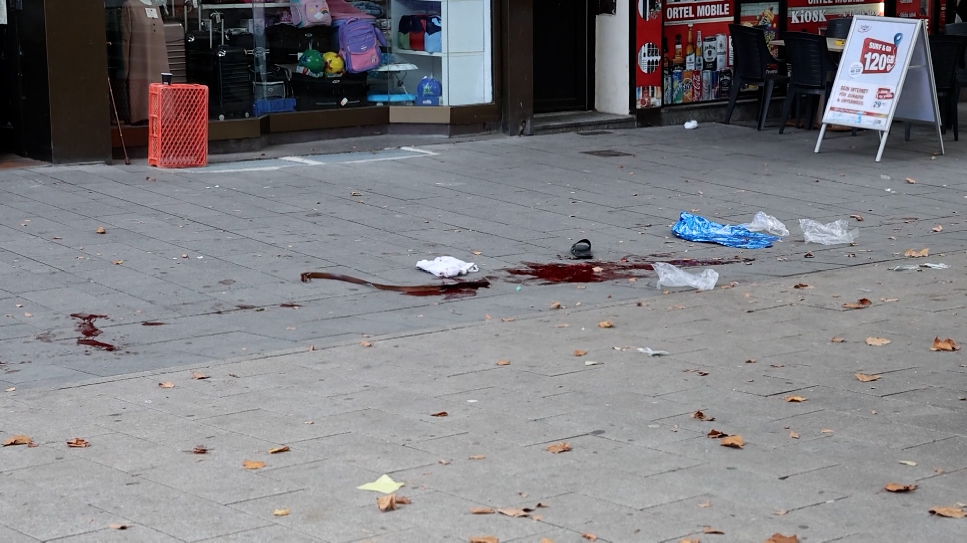 Video: Messerattacke in Gelsenkirchen: Zwei Schwerverletzte