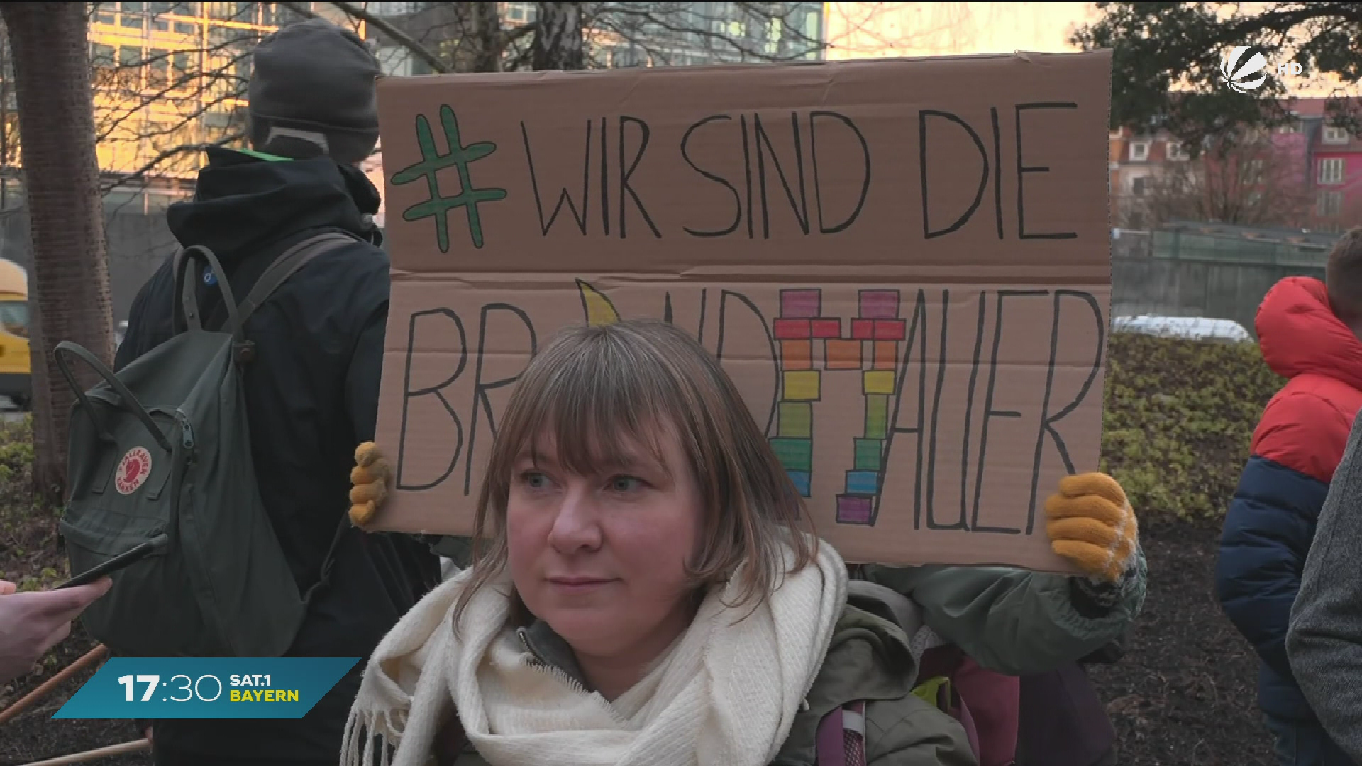 “Sei du die Brandmauer”: Demos in Bayern nach Abstimmung im Bundestag