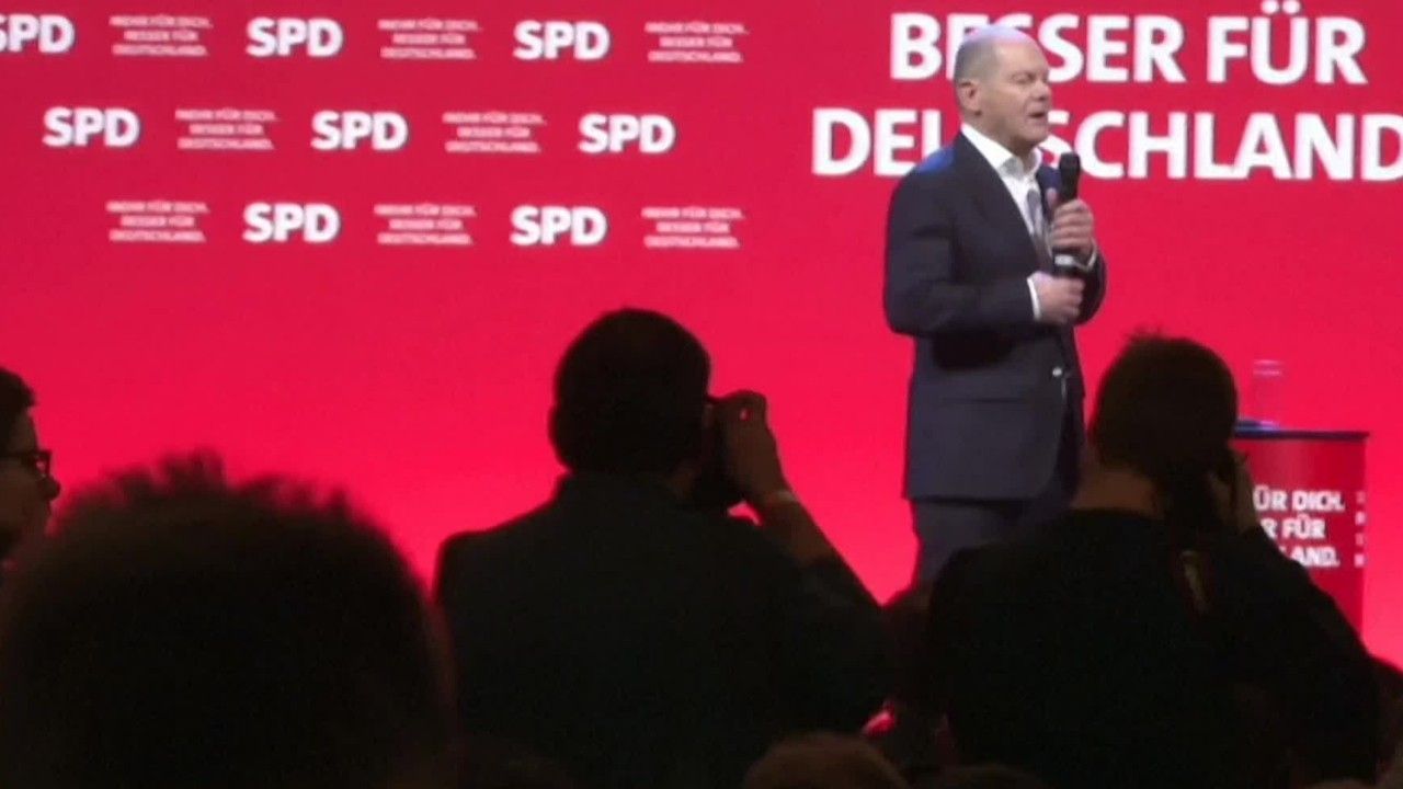 Wahl: Scholz siegessicher in Potsdam