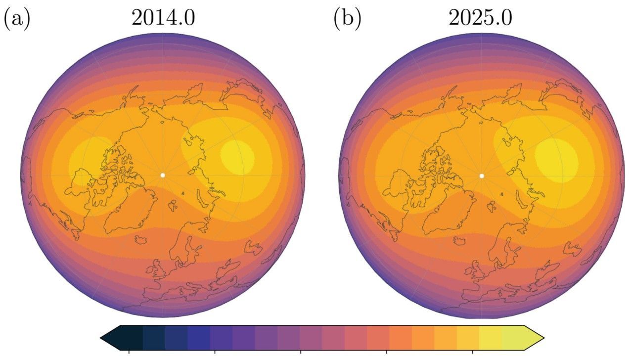Erdmagnetfeld: Schwächezone weitet sich aus