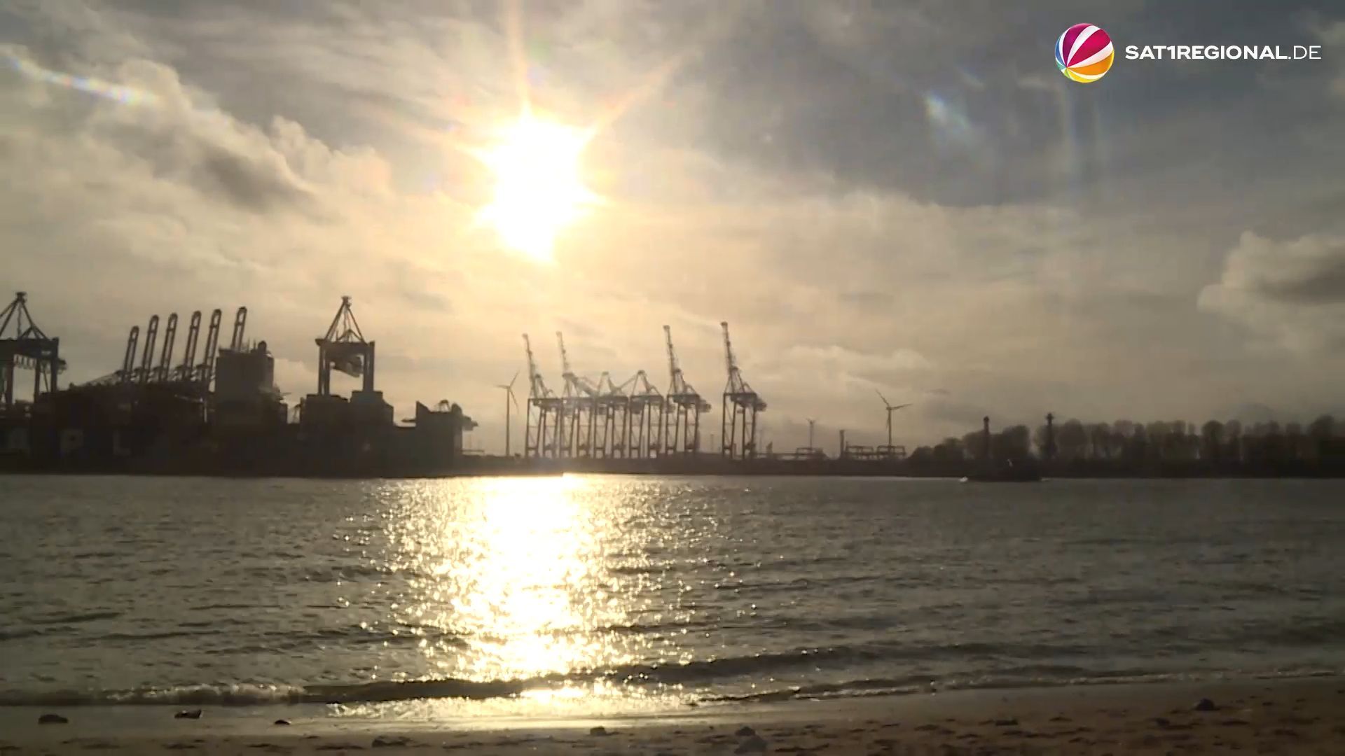 Video: Warmes Winterwetter in Hamburg