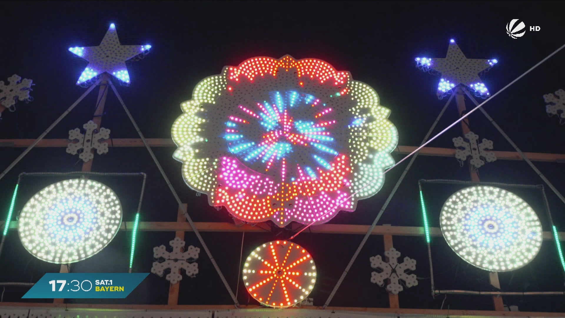 Christmas Light Show in the Garden: 50,000 LEDs for a Good Cause