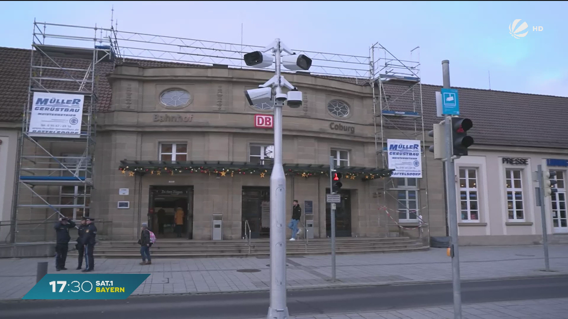 Neue Videoüberwachung: Mehr Straftaten am Bahnhof Coburg aufgeklärt