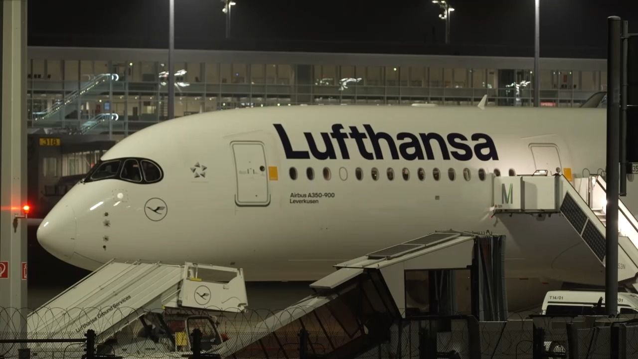 Video: Streiks bei Lufthansa: Allein heute 380 Flugausfälle in München