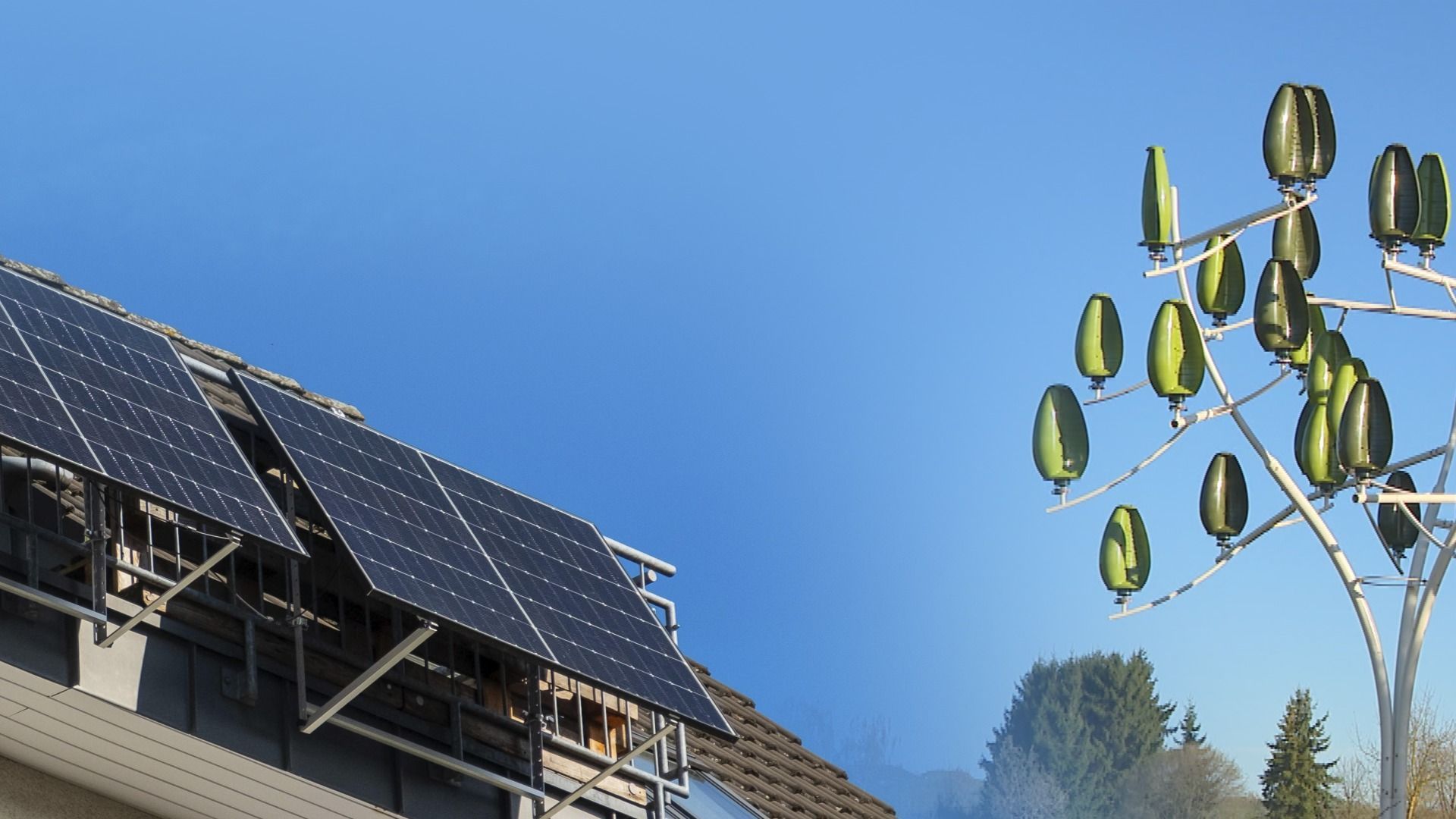 Video: Windbaum soll Strom im Garten liefern