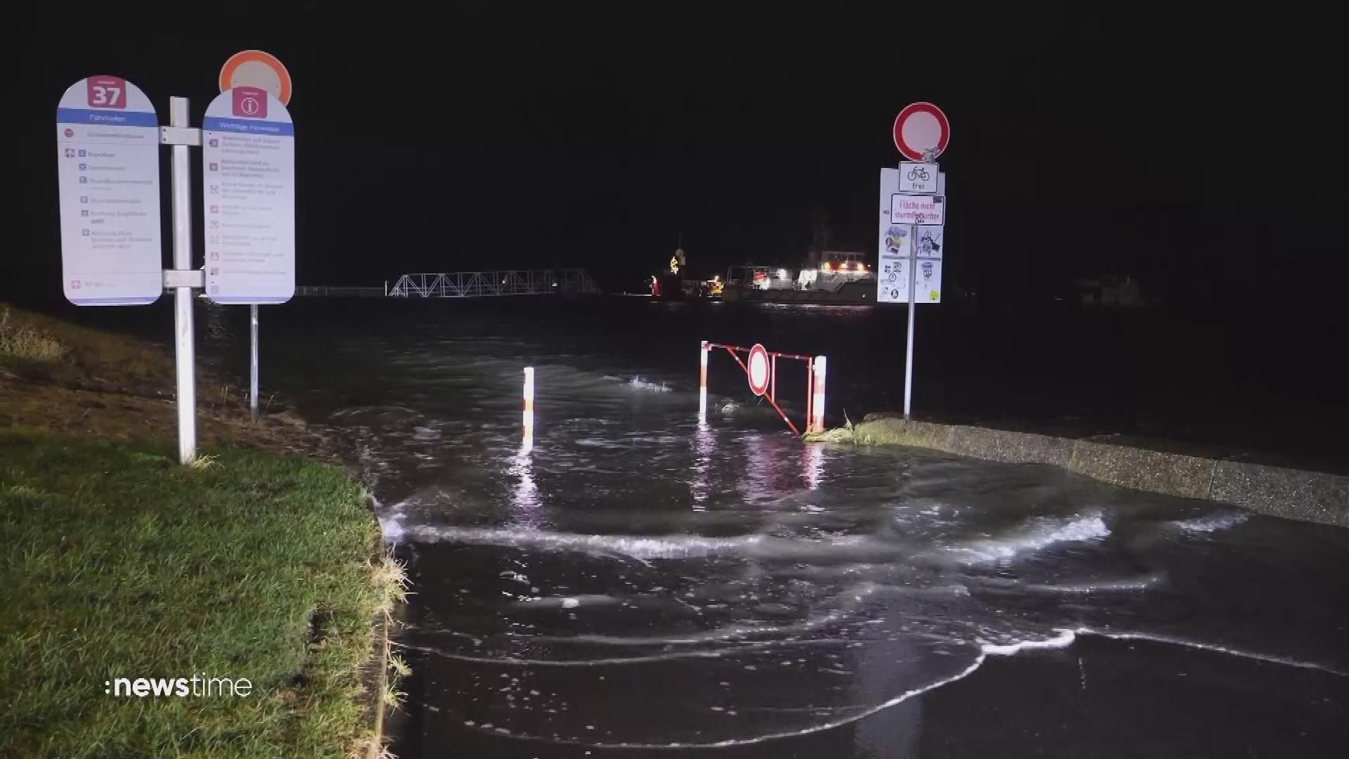 Video: Sturmflut-Alarm im Norden Deutschlands