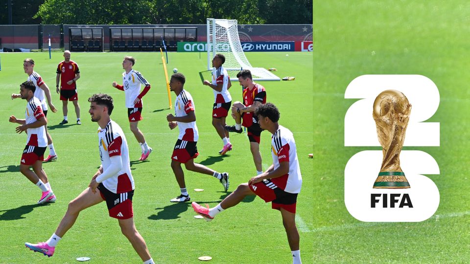 Das DFB-Team vor dem ersten WM-Spiel