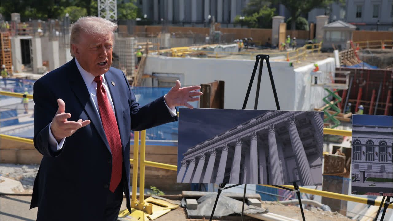 Video: Trump: Ballsaal wird kugel- und drohnensicher