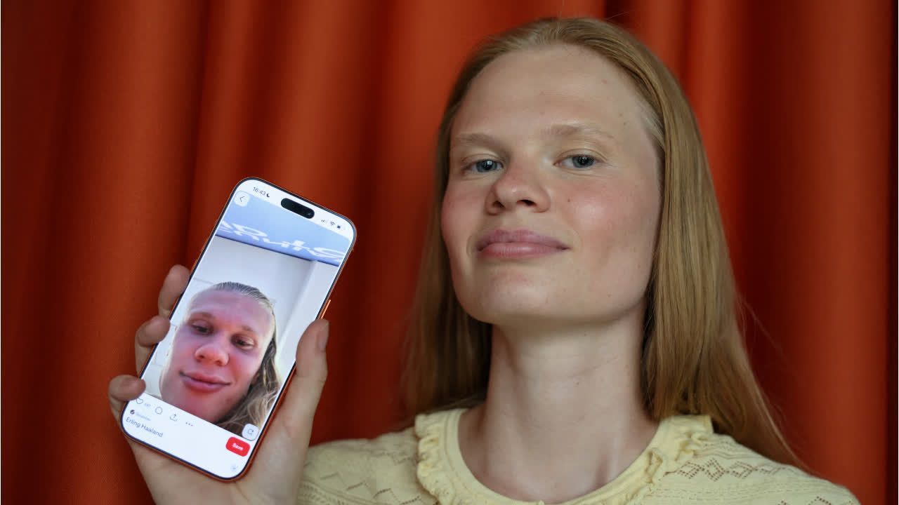 Video: Model sieht aus wie Fußball-Star Haaland