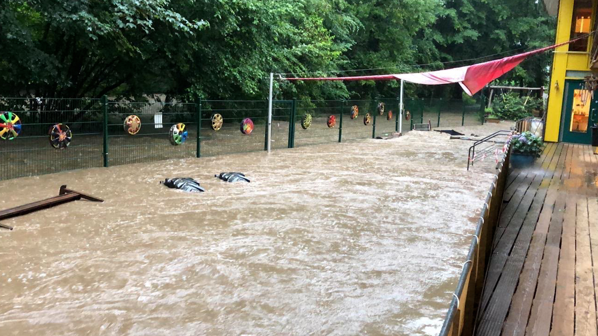 Video: Fünf Jahre später: Kita in Odenthal kehrt nach der Flut zurück
