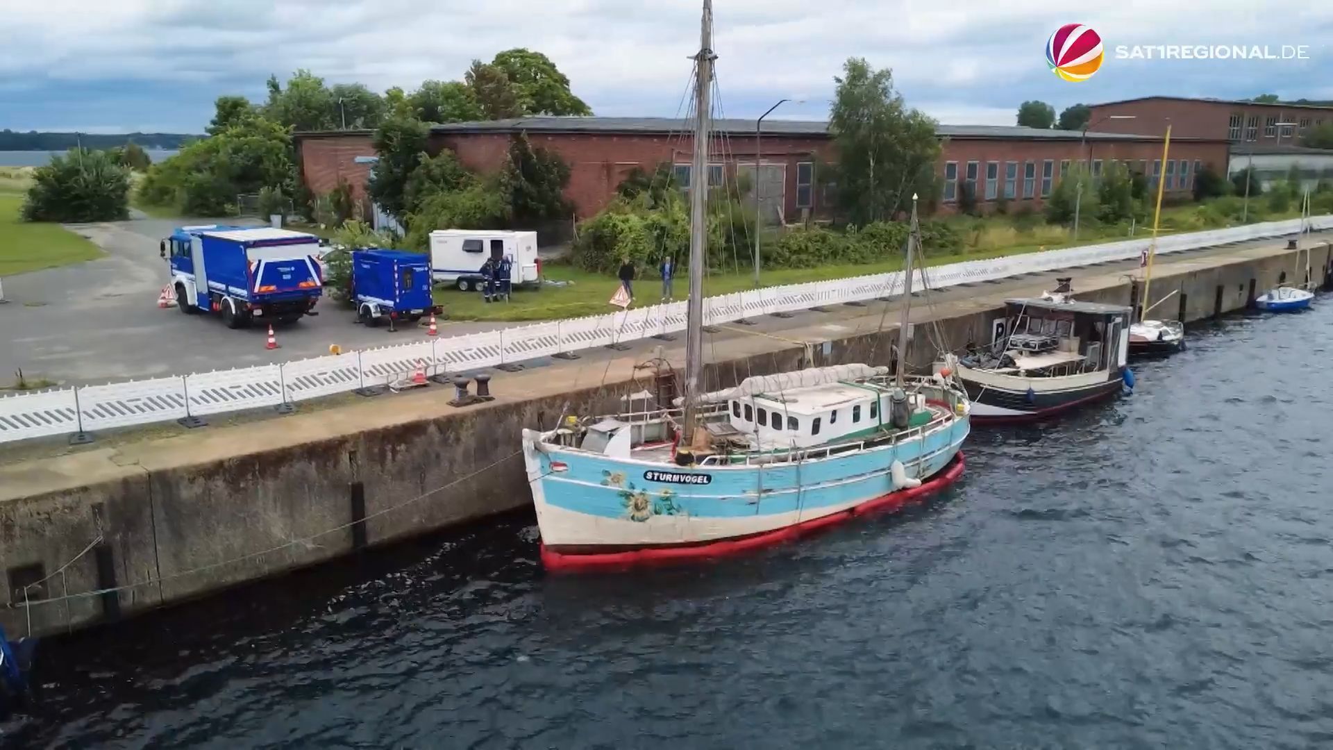 Video: Nach Wassereinbruch in Segelschiff "Sturmvogel": Wie geht es mit dem Zweimaster weiter?