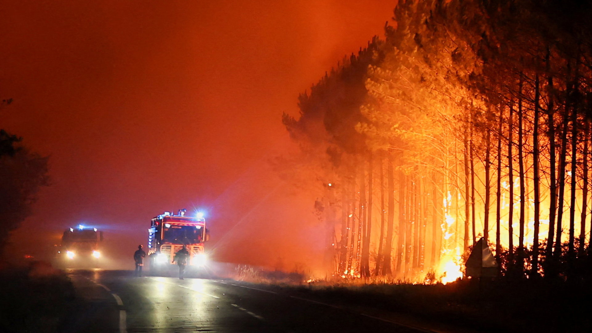 Video: Schwere Waldbrände toben in Südeuropa