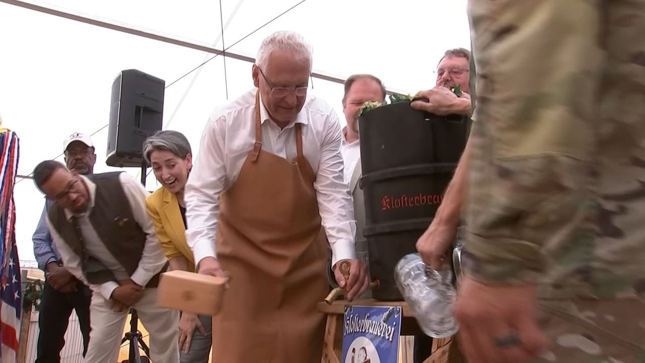 Video: Trotz Debatte um US-Truppenabzug: Volksfest in Grafenwöhr setzt Zeichen