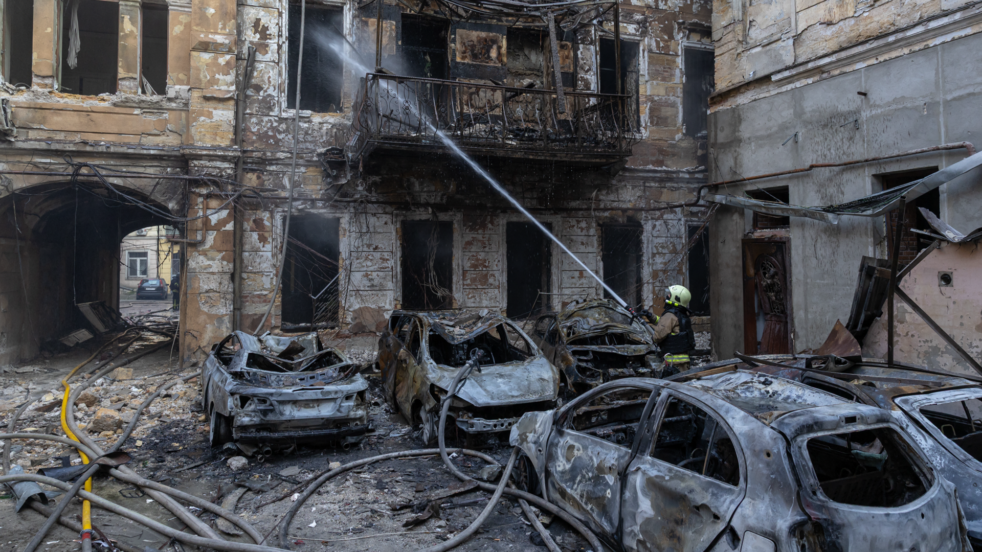 Video: Odessa und Charkiw schwer getroffen