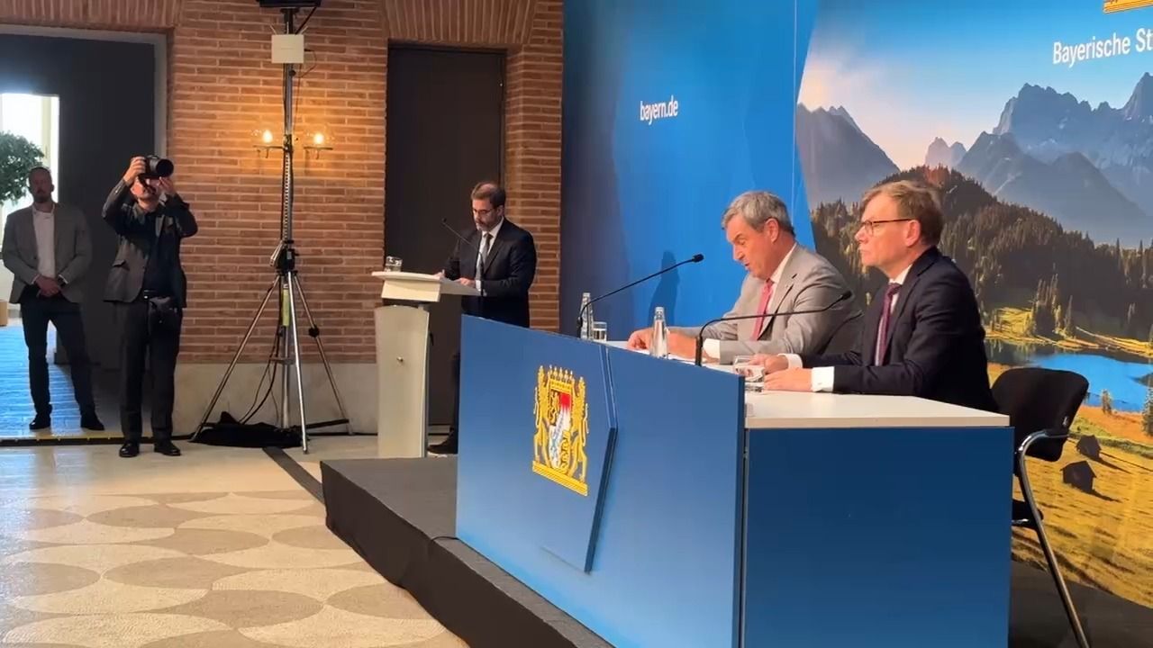 Video: Bayerns Außenpolitik: Wadephul zu Gast im bayerischen Kabinett