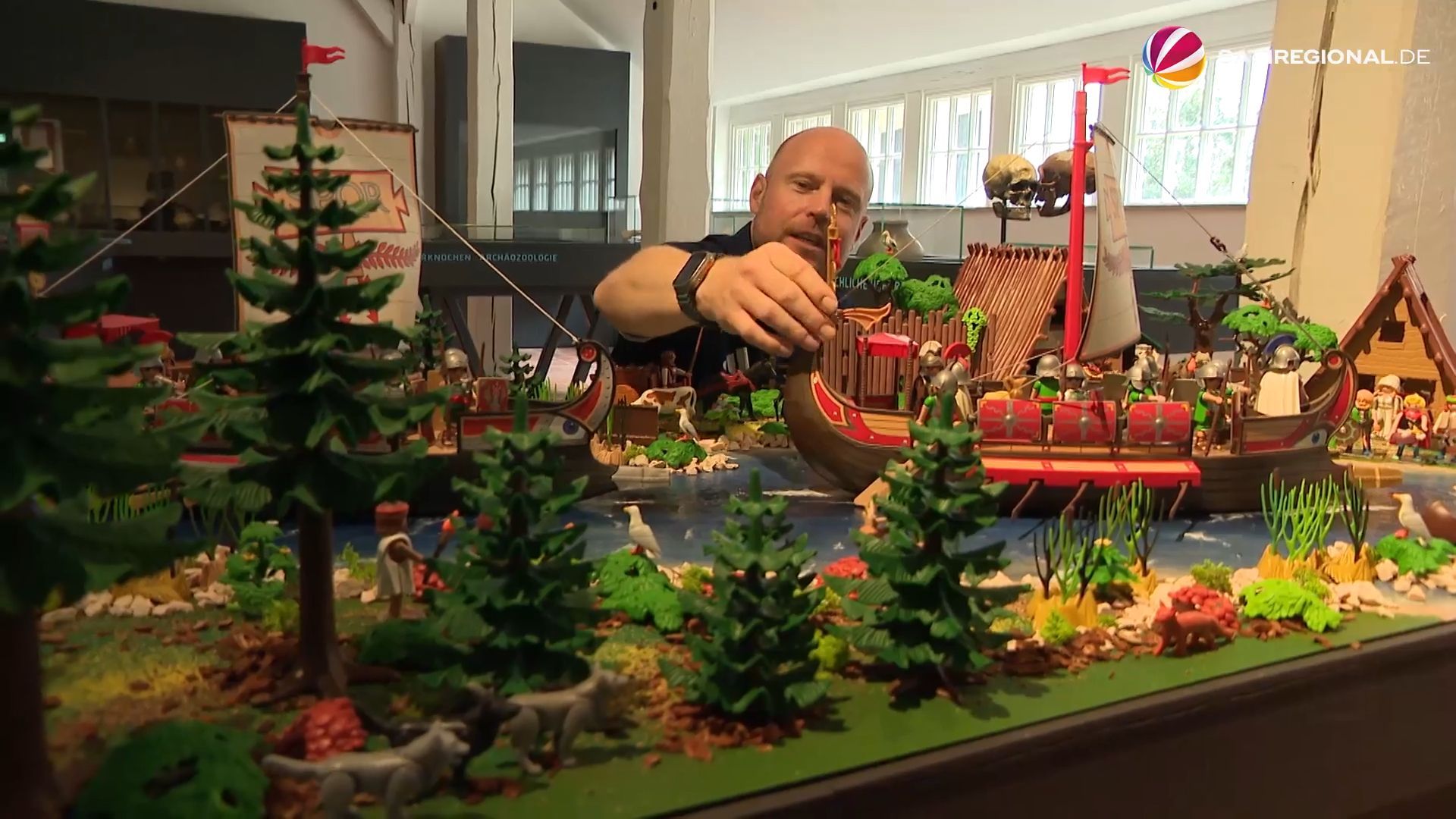 Video: Stadtgeschichte(n): Playmobil-Ausstellung in Bremen