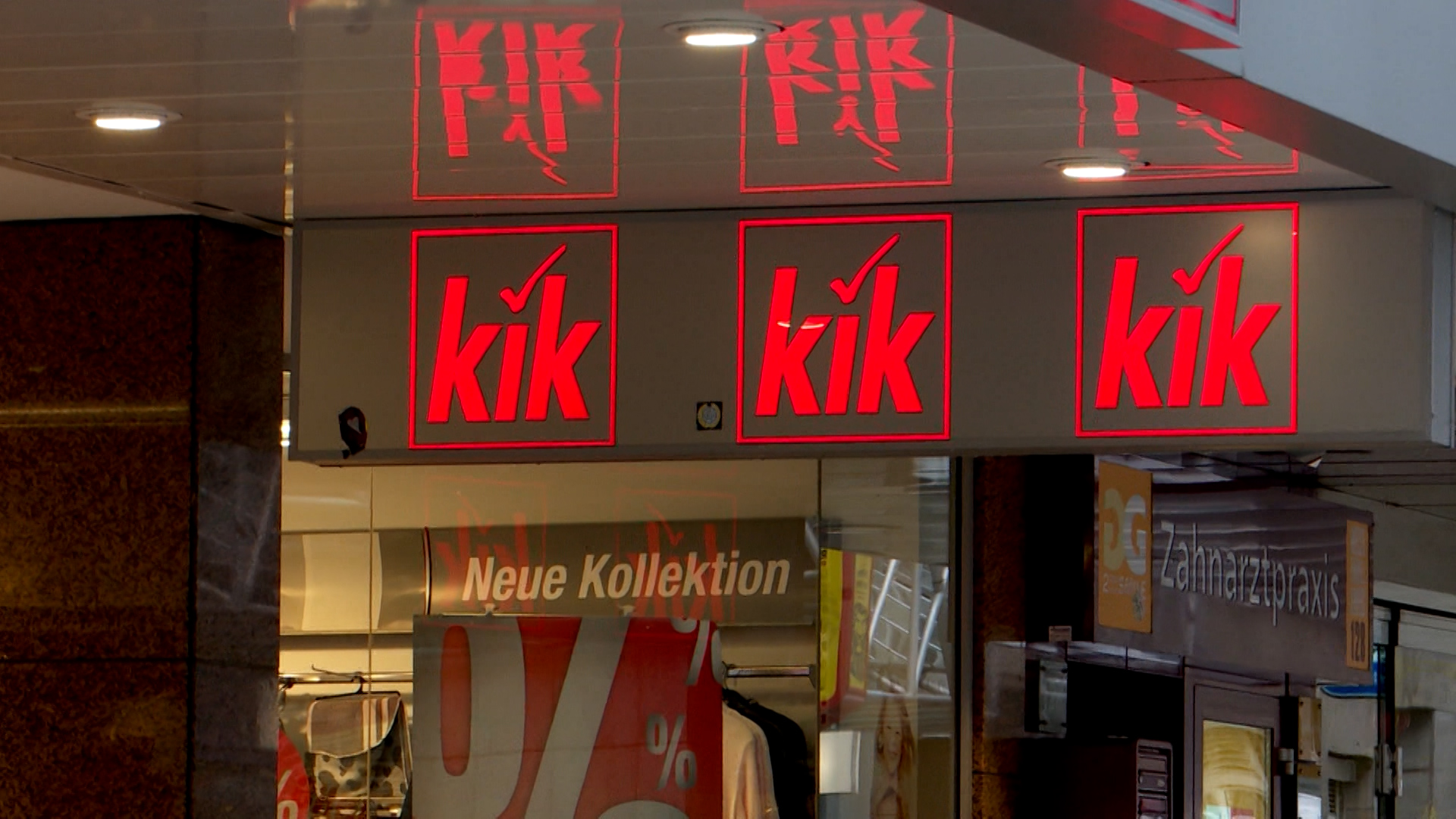 Video: KiK schließt 50 Filialen in Deutschland