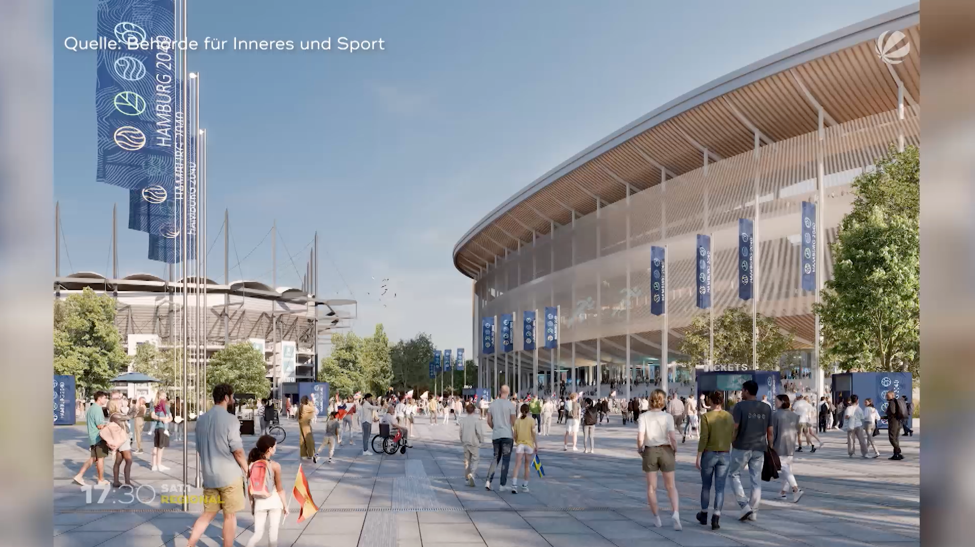 Video: Olympia-Referendum: Hamburg startet Kampagne für die Spiele