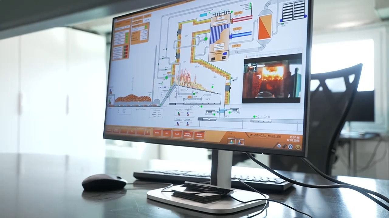 Video: Energiewende in Memmingen: Neues Heizwerk liefert Wärme