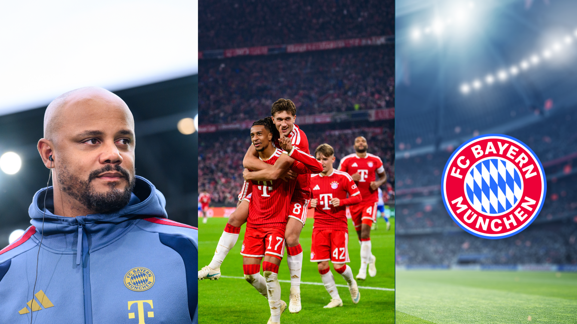 Dreifacher Grund zur Freude beim FC Bayern
