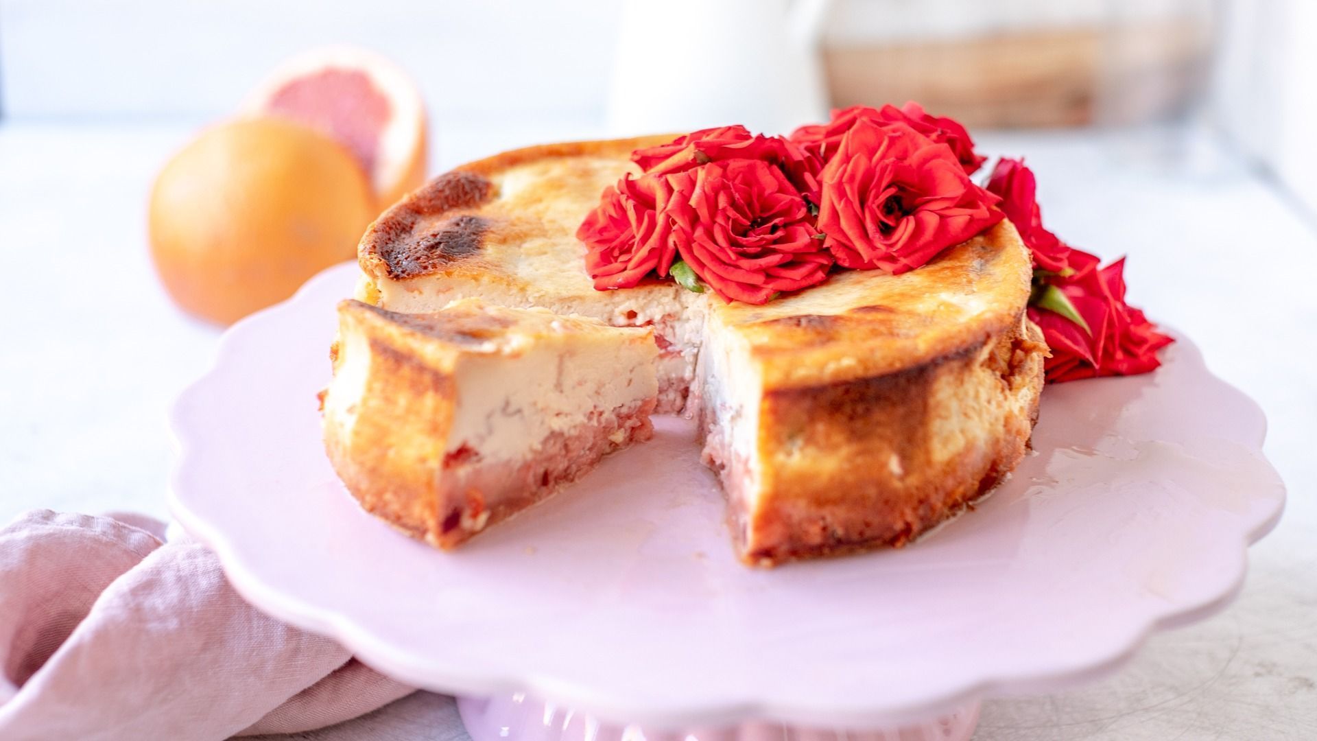 Rosen-Cheesecake