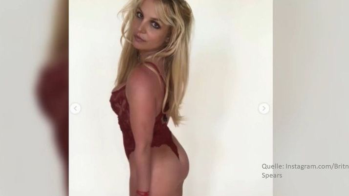 Britney Spears: Klare Botschaft im sexy String-Body