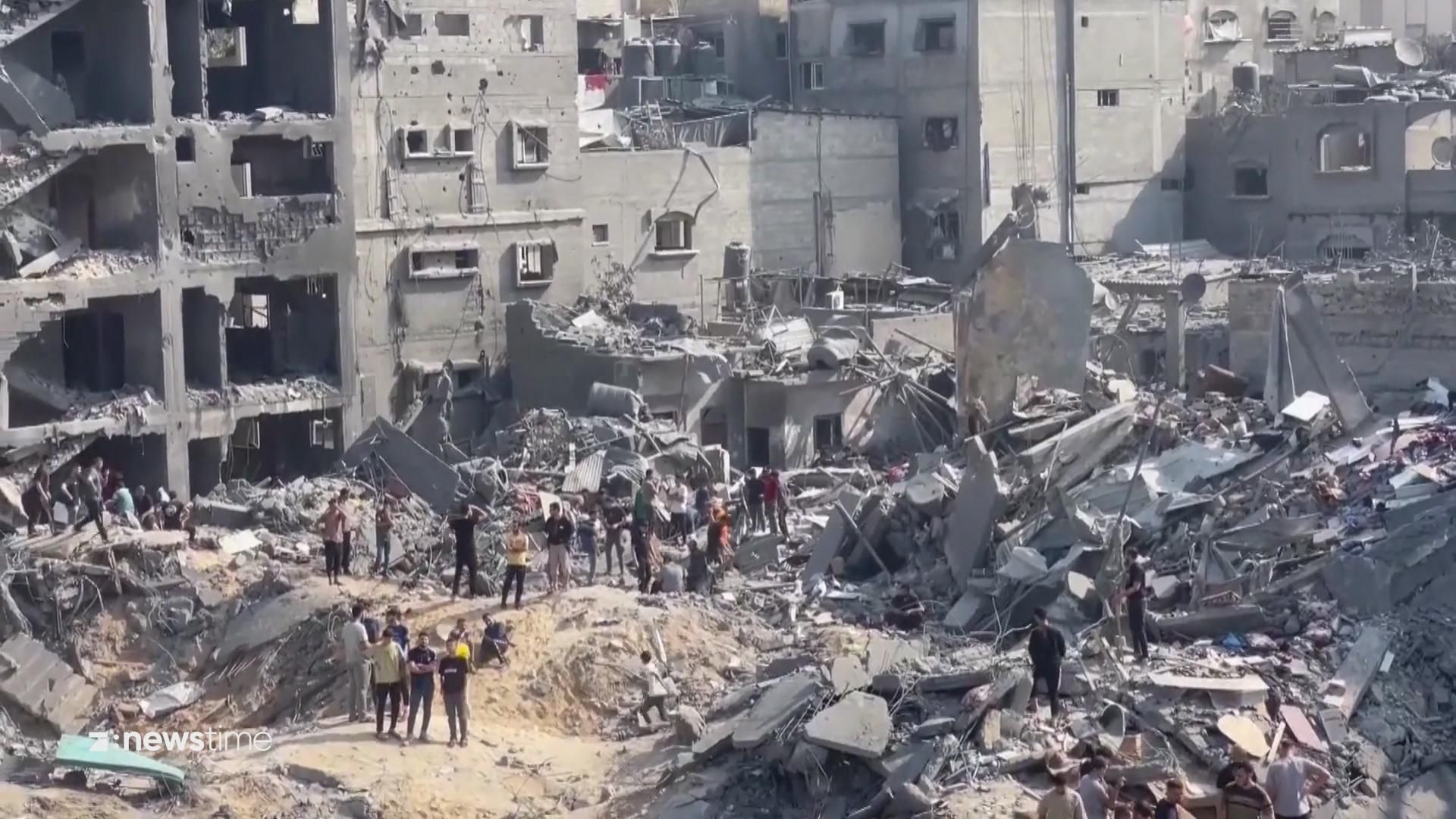 Israelischer Luftangriff auf Flüchtlingscamp in Gaza