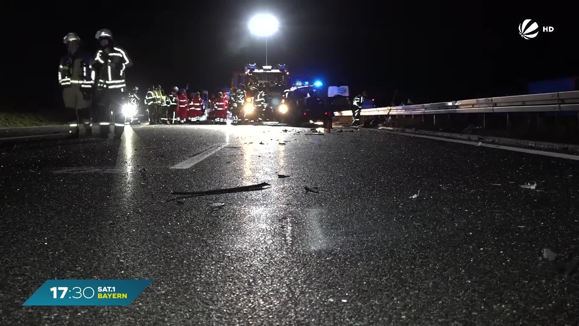 Tödlicher Unfall auf A6: Geisterfahrer bei Wernberg-Köblitz