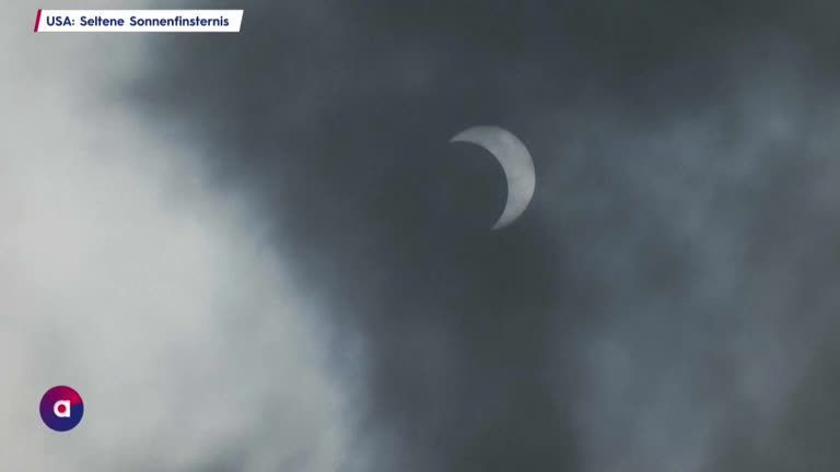 USA und Mexiko: Seltene Sonnenfinsternis