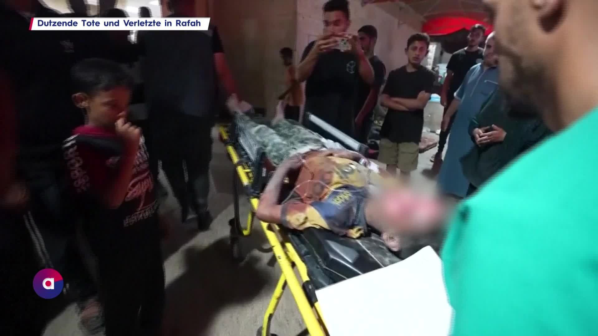 Israelischer Angriff auf Zeltlager in Rafah