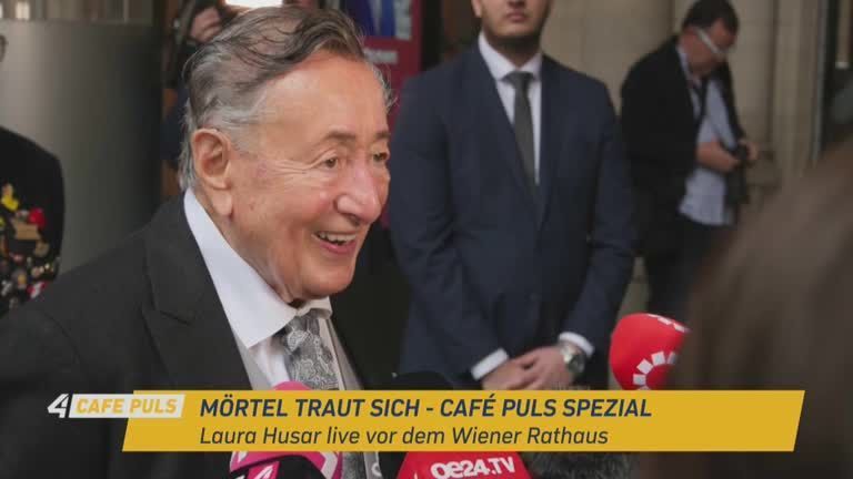 Lugner vor der Hochzeit: "Schlecht geschlafen"