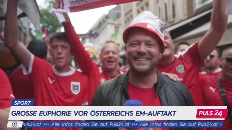 Große Euphorie vor Österreichs EM-Auftakt