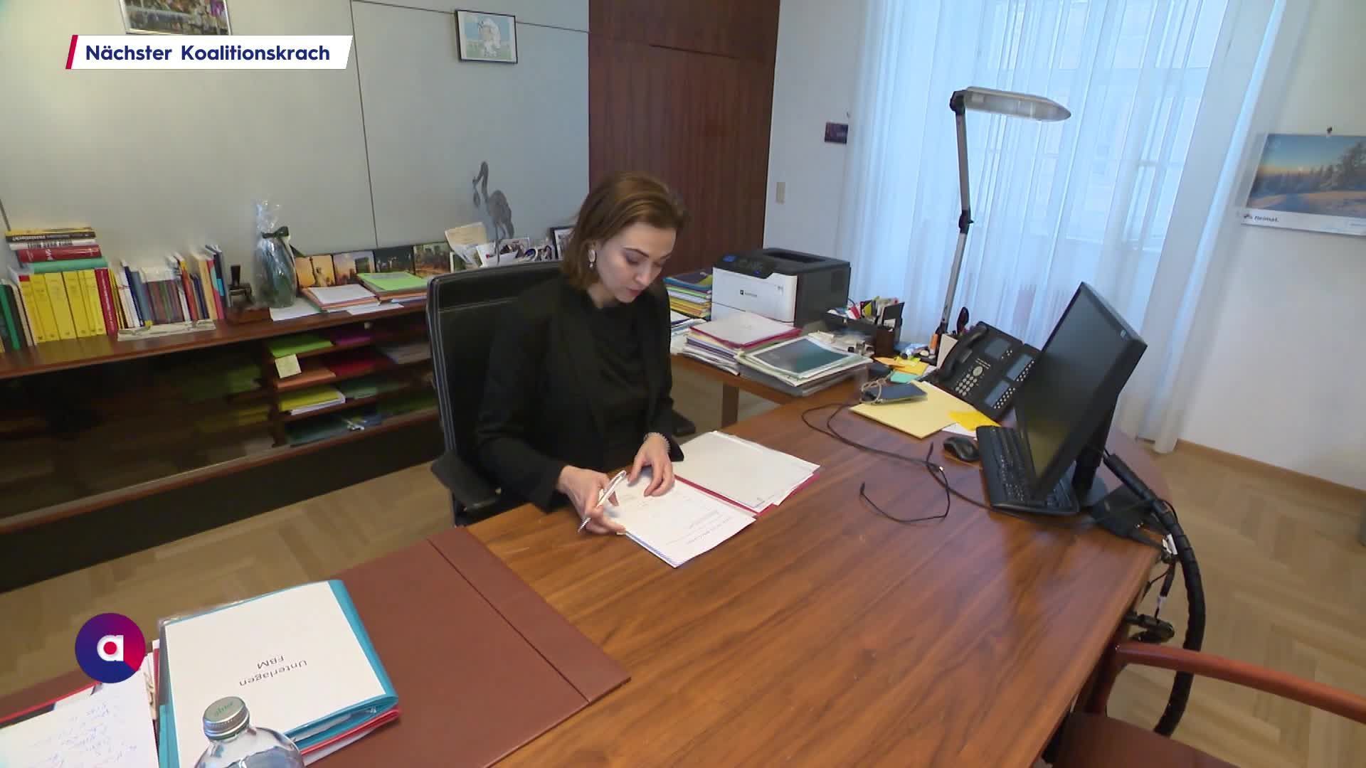 Regierungskrach: Zadić verärgert ÖVP