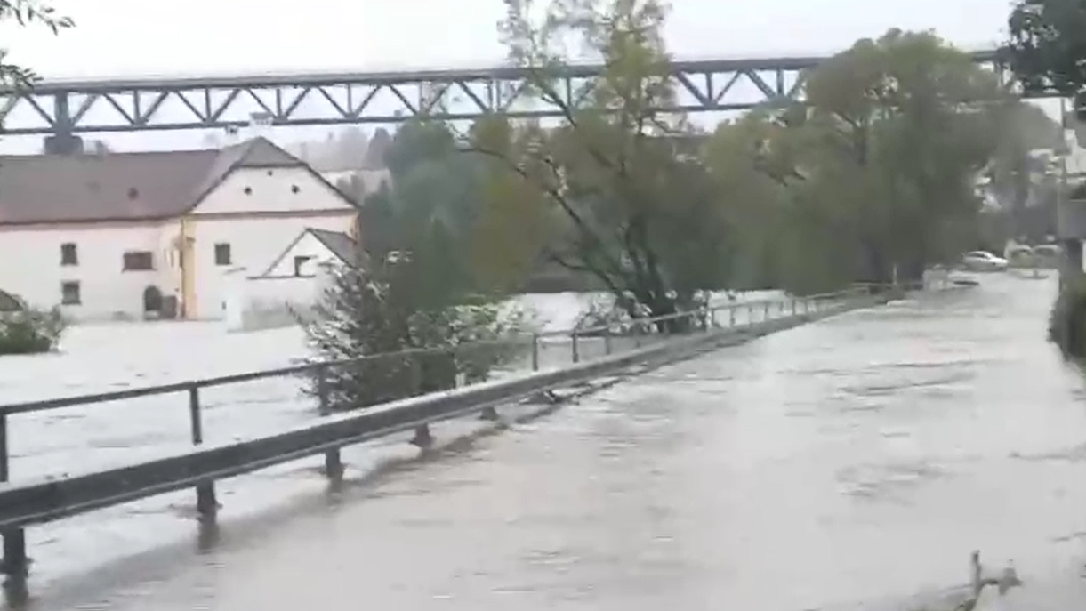Hochwasser in Zwettl - Video
