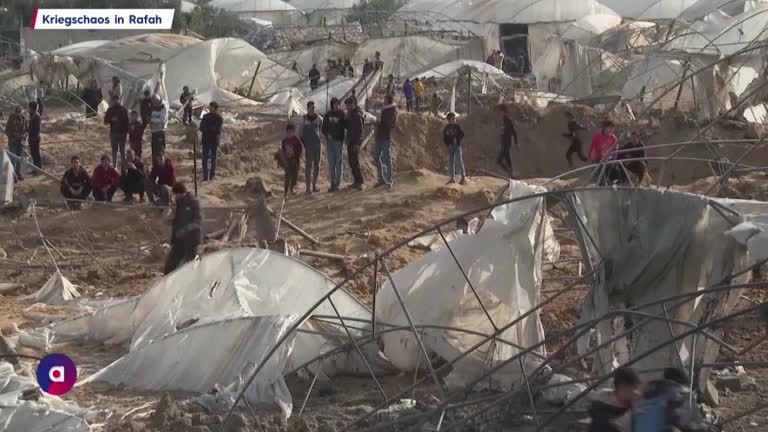 Kriegschaos in Rafah: Biden fordert Feuerpause