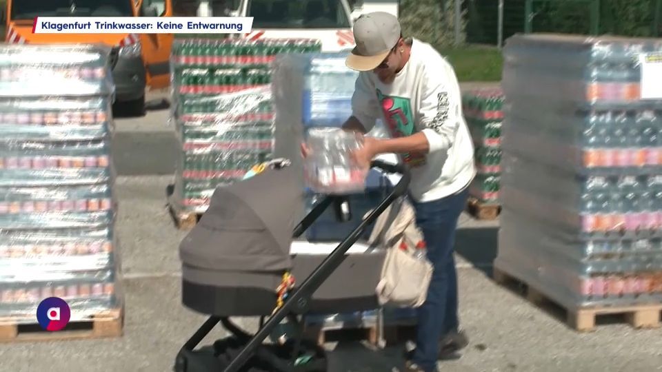 Trinkwasser in Klagenfurt: Noch immer keine Entwarnung