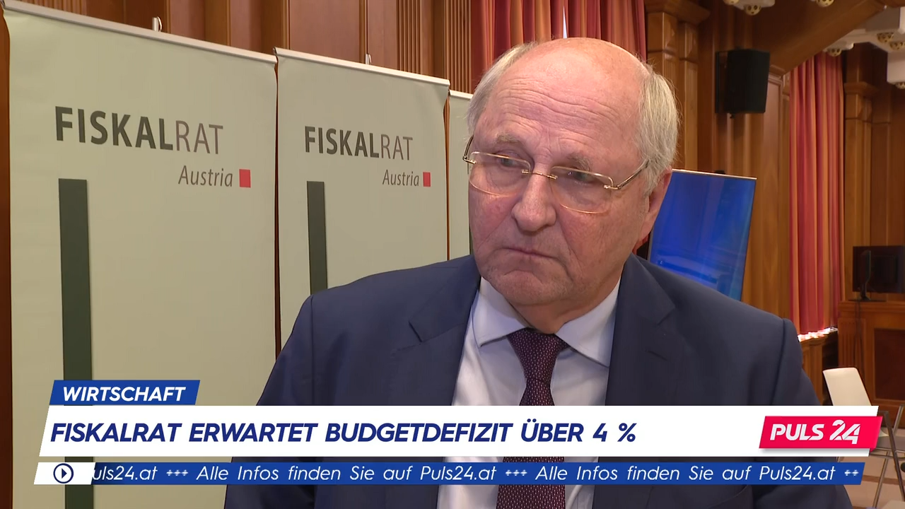 Fiskalrat erwartet 2024 Minus von 3,9 Prozent