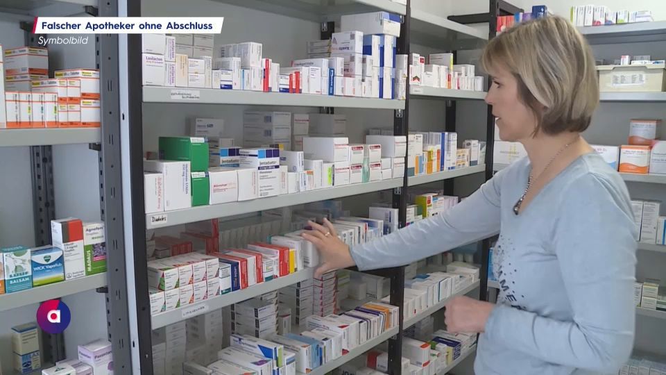 Video: Falscher Apotheker: Mann arbeitet ohne Abschluss