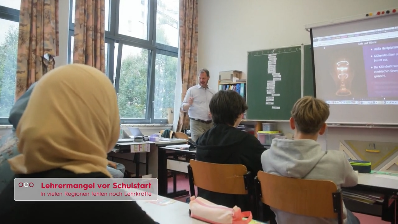 Video: Lehrermangel fast behoben: dank QuereinsteigerInnen
