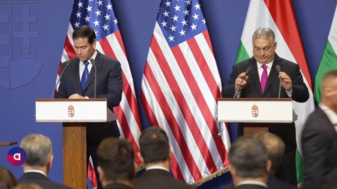 Video: Vor Ungarn-Wahl: Rubio stärkt Orban den Rücken