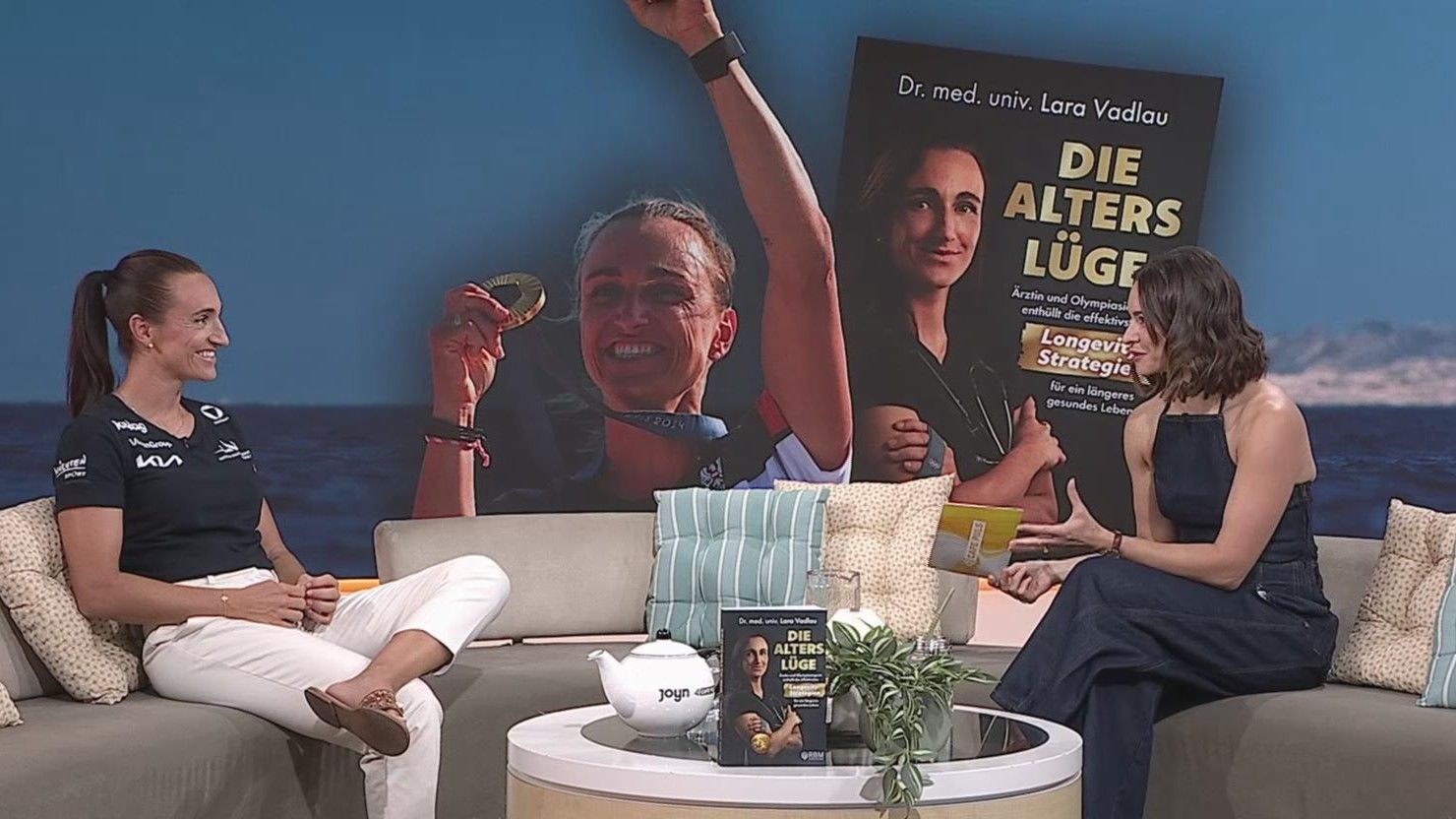 Video: Longevity: Ärztin & Olympiasiegerin Lara Vadlau präsentiert neues Buch